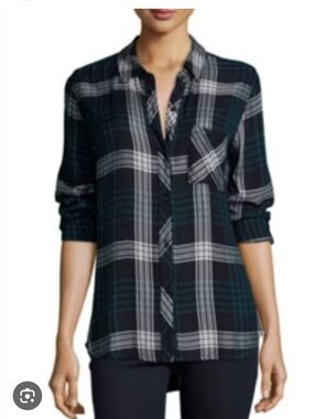 RAILS | Hunter plaid button-up shirt SZ XS